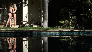 Brunette babe chelsea french solo masturbation