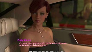 Just Married - S1 Ep2 - While getting out of the car, Emily showed her body to everybody-highlight