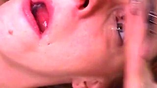 The Longest Fingernails at Gangbang and She Gives It Her All. She Knows What Men Need