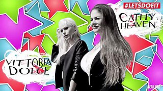 LETSDOEIT - Vittoria Dolce Cathy Heaven - Hardcore Sex Group With Big Tits Horny Bombshells: Porn