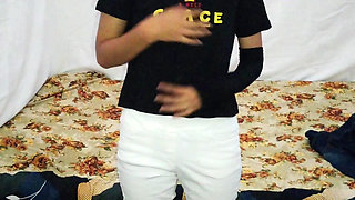 The Boy Caught the Girl in the Bedroom and Fucked Her