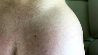 Amateur Brunette Autumn-Flowers POV Creampie - Shaved Pussy