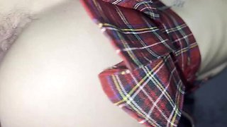 Emily18 Gets Filled With Cum After School - Tight Teen Pussy Creampie