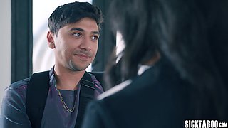 Big jugs mommy enjoyed the passionate VR