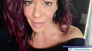 JordynBanks Titillating scene at CharmCams