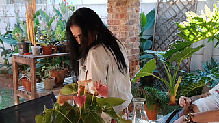 Outdoor fun with my neighbours cuckold wife