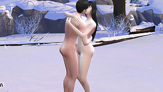 Snowing Sex with Beautiful Girl