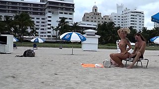 Busty amateur blonde banged in public outdoor
