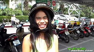 Petite Asian Teen Fucked Hard Face Down Ass Up - Big Cock Creampie