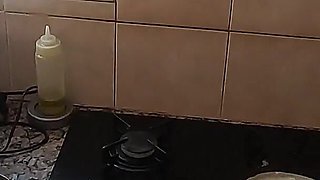 Cooking with Piss and Cum Part 1 - Pancake