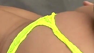 Big ass brunette wants his cock deep in her warm pussy