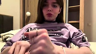 Amateur Solo Shemale Masturbation