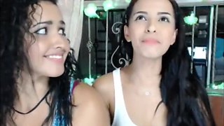 Sisters with sexy accent one shows ass and tits