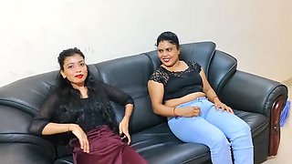 Cute Indian Desi Girl Fucks Hard and Sucks Dick with Loud Moans - Office Sex with Sajina Begum