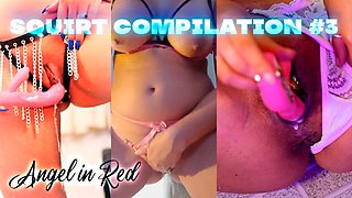 SQUIRTING COMPILATION #3 Real Amateur EXTREME!