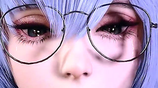 Beauty Lustful Young Girl - 3D Animation