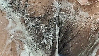 Full Shaving Video of Chubby Woman