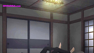 Accidentaly Massive Face Sitting and Pussy Eating for Hairy LandLady - Anime Hentai - ENG Sub