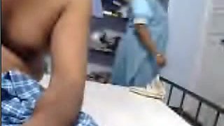 Indian Aunty Showing Off Her Body