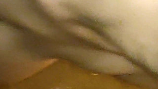 Messy Spit Deepthroat Dripping on Her Big Tits
