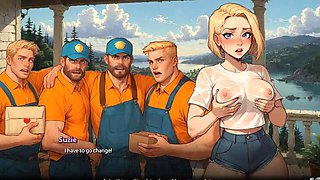 Joyboymemes Blonde Girlfriend Shows Off at Moonripple Lake and Gets Hard Fuck