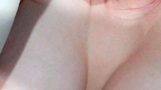 Great Big Boobs On Masturbating Redhead