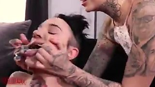 Emo chick anal: Blowjob, Hardcore  Brunette Porn