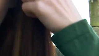 Sweet lesbian girls Samantha Bentley and Mischa Cross fuck each other with strapon