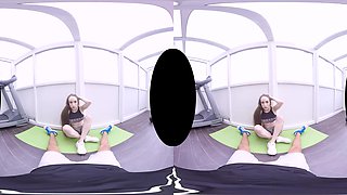 Hotel Gym Hookup - Brunette Teen Sex - Sexlikereal