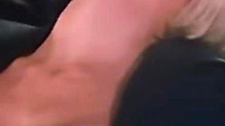 Threesome Fuck in the Car