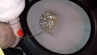 My StepMom Piss