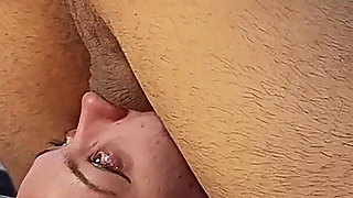 Big Man Crushing and Fucking Layla's Face with His Big Cock
