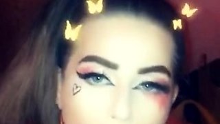 Hot Brunette Girlfriend POV Blowjob