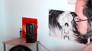 Hacked Webcam - Accidental Amateur Couple Blowjob