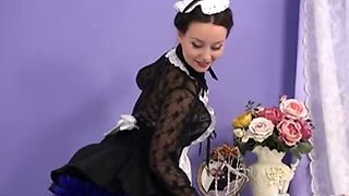 Greater Quantity Maids in Frilly Knickers