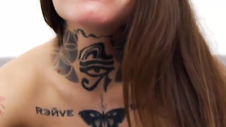 Russian Alt Girl Mari Galore Interracial POV Cum Tasting BBC Blwojob