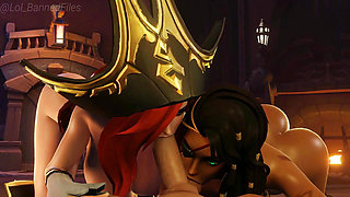 MISS FORTUNE COMPILATION - LEAGUE OF LEGENDS (SFM & BLENDER)