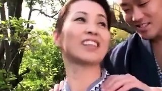 Japanese Stepmom Fucks Good In Family Voyage