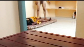 Indian telugu desi aunty secret sex with boyfriend at guest house
