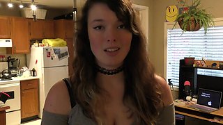 Hot teen fatty POV hot sex scene