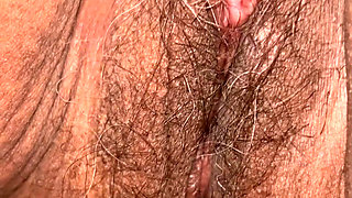 Suck My Hairy Pussy Engorged Clitoris