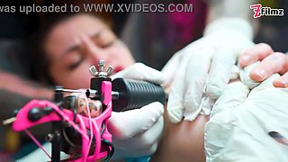 Tattooed Couple Fuck With Big Cocks Merry Gets Inked Foursome