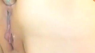 Anal and Fingering and Ride on Dildo