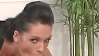 His Pulsating BBC Is Big Enough for Two Wild Sluts Who Take Turns in Fucking.