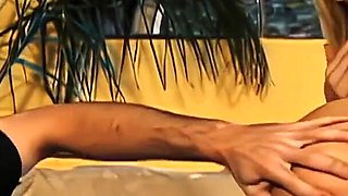 Mature Blonde Darryl Hanah Craves Double Penetration and Messy Facials