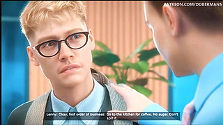 I Fuck My Hot Boss in the Office Elevator