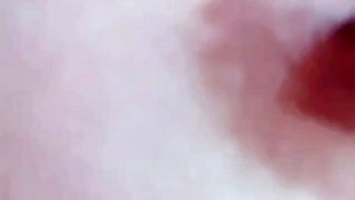 rich shower while she touches her big vagina and gets excited with her fingers