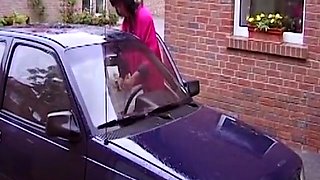 Masked German Babe Assfucked Before A Facial