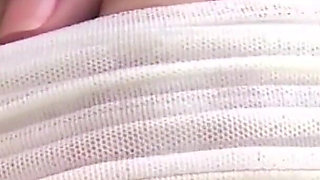 Blonde Girl with Nice Ass and Big Tits Oils and Masturbates