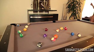 Savana Styles in Pool Sharks Eat Pussy Clip#1